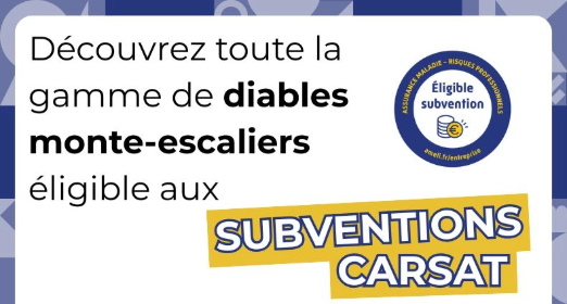 Produits éligibles aux Subventions de Carsat